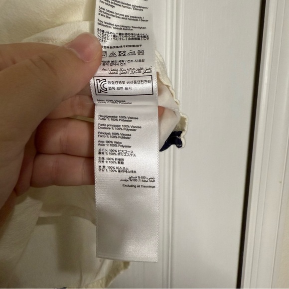 Joules Cream Tank Top with Bees - Picture 5 of 6